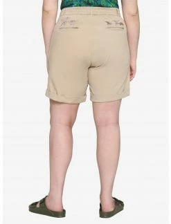 HUNIVERS Her Universe Jurassic World Ellie Shorts Plus Size -Her Universe shop unnamed file 2825