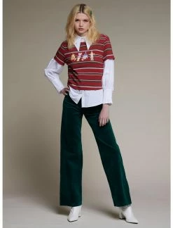 HUNIVERS Her Universe Disney Holiday Winnie The Pooh Festive Lights Stripe Baby T-Shirt -Her Universe shop unnamed file 325