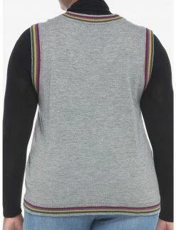 HUNIVERS Her Universe Harry Potter Hogwarts Sweater Vest Plus Size -Her Universe shop unnamed file 332