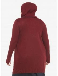 HUNIVERS Her Universe Marvel WandaVision Scarlet Witch Hooded Cardigan Plus Size -Her Universe shop unnamed file 360