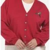 HUNIVERS Her Universe Holiday Retro Mistletoe Skimmer Cardigan Plus Size