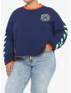 HUNIVERS Her Universe Star Wars Galactic Empire Neon Sweatshirt Plus Size Her Universe Exclusive