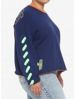 HUNIVERS Her Universe Star Wars Galactic Empire Neon Sweatshirt Plus Size Her Universe Exclusive -Her Universe shop unnamed file 388