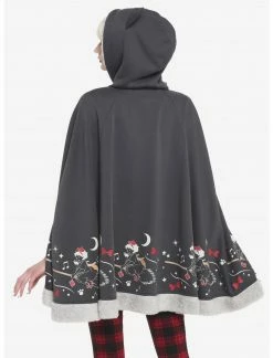 HUNIVERS Her Universe Studio Ghibli Kiki's Delivery Service Fuzzy Trim Poncho -Her Universe shop unnamed file 5