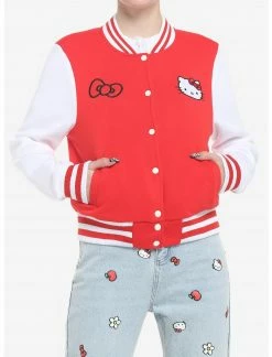 HUNIVERS Hello Kitty Varsity Jacket
