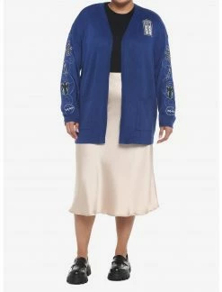 HUNIVERS Her Universe Doctor Who Icon Embroidered Open Cardigan Plus Size -Her Universe shop unnamed file 590