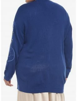 HUNIVERS Her Universe Doctor Who Icon Embroidered Open Cardigan Plus Size -Her Universe shop unnamed file 591