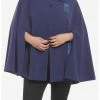 HUNIVERS Her Universe Doctor Who TARDIS Cape Plus Size