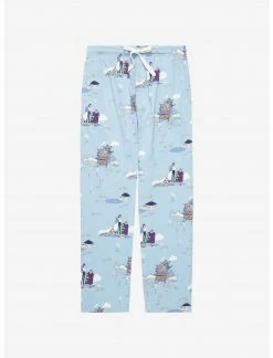 OURUNVRS Our Universe Studio Ghibli Howl’s Moving Castle Icons & Characters Allover Print Pajama Pants