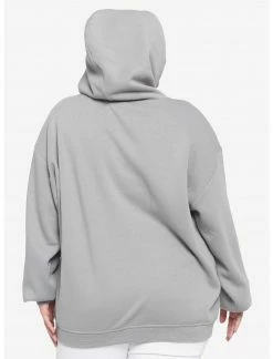 HUNIVERS Her Universe My Neighbor Totoro Logo Hoodie Plus Size -Her Universe shop unnamed file 626