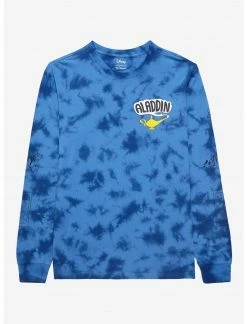 OURUNVRS Our Universe Disney Aladdin Balcony Scene Tie-Dye Long Sleeve T-Shirt
