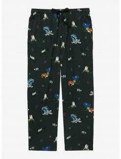OURUNVRS Our Universe Studio Ghibli Princess Mononoke Icons Allover Print Pajama Pants