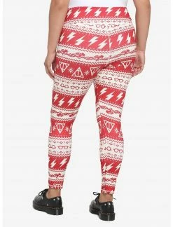 HUNIVERS Harry Potter Icon Holiday Fair Isle Leggings -Her Universe shop unnamed file 746