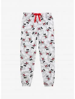 HUNIVERS Disney Mickey Mouse Tie-Dye Jogger Pajama Pants