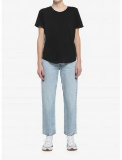 HUNIVERS Her Universe Black Crewneck Favorite T-Shirt -Her Universe shop unnamed file 841