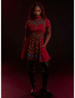 HUNIVERS Her Universe Marvel Black Panther: Wakanda Forever Dora Milaje Dress -Her Universe shop unnamed file 971